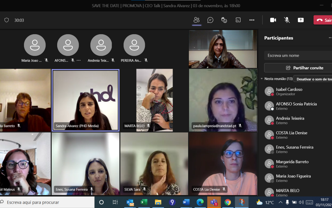 Sandra Alvarez é a primeira convidada da CEO Talk Promova
